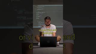 Frontend vs Backend in 60 seconds [upl. by Williamson]