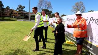 Meadowbank Park Upgrade  Pre Start [upl. by Casteel319]