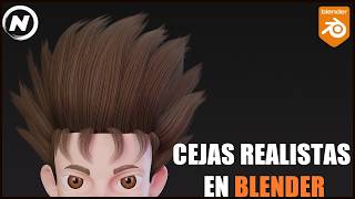 Cejas Realistas en Blender  Curso Blender 42 [upl. by Netloc149]