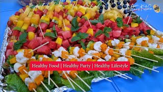 Healthy Party Ideas  Healthy Lifestyle [upl. by Aetnahc]