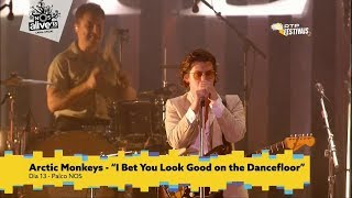 Arctic Monkeys  I Bet You Look Good On The Dancefloor NOS Alive 2018 [upl. by Dnomsed]