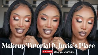 Affordable Fall Makeup Tutorial Playing in Juvias Place Palettes [upl. by Esac753]