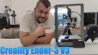 Creality Ender3 V3  VybaleníUnboxing Nastavení a První tisk Česky [upl. by Lowenstern]