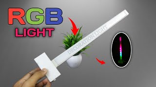 How To Make Decoration RGB Light  At Home [upl. by Noseyt]