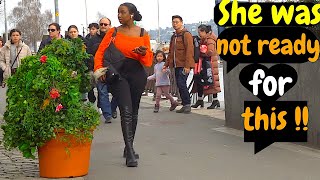 BUSHMAN PRANK THEY ALL LAUGHED AT HER FUNNYCOMEDYFUN [upl. by Tiana]