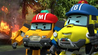 Seri Keselamatan Kebakaran Hutan│Seri Keselamatan Kebakaran🚒│Robocar POLI TV Bahasa Indonesia [upl. by Daj]