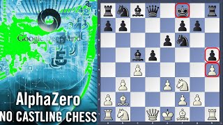 AlphaZero 🦾  No Castling Chess [upl. by Herm]