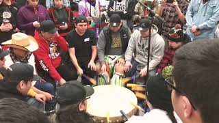 Mountain Sioux  Swift Current Pow Wow 2019 [upl. by Nahgrom]