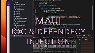 MAUI IoC amp Dependency Injection [upl. by Nylaj]