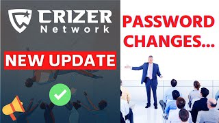 crizer network new update  crizer network  change login password in Crizer Network [upl. by Eicaj353]