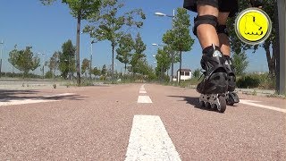 Maniobra en patines en linea quotsaltos lateralesquot tutorial y tips Golpe Roller [upl. by Akiret892]