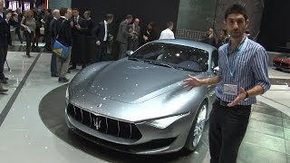 Maserati Alfieri Concept al Salone di Ginevra [upl. by Duky461]