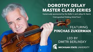 Pinchas Zukerman in an inspiring MasterClass [upl. by Gerri787]