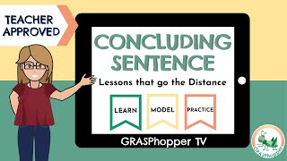 How to Identify and Write Concluding Sentences in Paragraphs [upl. by Neerual]