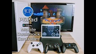 PSPad Control your PS5 PS4 with your smartphone Free mobile Dualshock controller [upl. by Eugor]