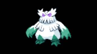 Pokemon Cries  460 Abomasnow [upl. by Coulson]