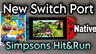 New Nintendo Switch Port  Simpsons Hit and Run [upl. by Gensmer790]