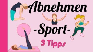 Abnehmen Sport 💪 Training  3 Tipps für starke Mädchen [upl. by Benis]