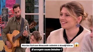 Star Academy 2024  Marine fait une demande culottée à Kendji Girac… et il dit oui [upl. by Amalberga]