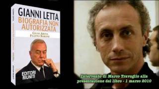 Travaglio ci racconta Gianni Letta linnominabile 1marzo2010 [upl. by Galitea559]