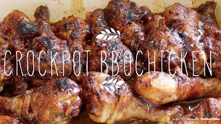 25 Hour Tender Crockpot BBQ Chicken [upl. by Wassyngton]