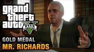 GTA 5  Mission 40  Mr Richards 100 Gold Medal Walkthrough [upl. by Antipus]