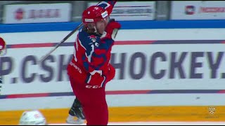 Первый гол Полтапова в КХЛ Poltapov scores his first KHL goal [upl. by Pleione]