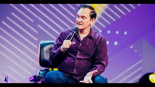 Quentin Tarantino rocks OMR 2022 quotI like Risk It makes better moviesquot [upl. by Robinetta]