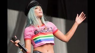 Halsey  Gasoline Live at Glastonbury 2017 [upl. by Enihpets]