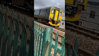 GWR class 150 nice two tone at the cockwood SW board on the Exmouth to Paignton service 150232 DMU [upl. by Nyrret]