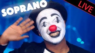 Soprano  Clown  Live dans Les Années Bonheur [upl. by Avevoneg]