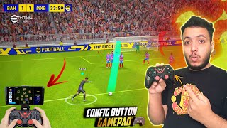 How To Play eFootBall 2024 Mobile with the GamePad Config  Pes 24 Gamepad X3 joystick [upl. by Ybsorc]