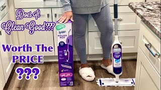 How To Use The Swiffer Power Mop amp Review  Best Mop 2024 Swiffer PowerMop [upl. by Nevet]