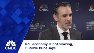 US economy is not slowing T Rowe Price says [upl. by Eynttirb]