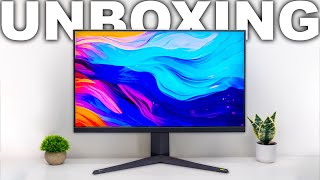 LG 32GR93U 4K 144Hz Gaming Monitor Unboxing [upl. by Lecirg]