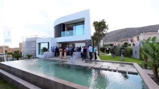 Finestrat Luxury Villa Opening by Marjal [upl. by Hsirt]