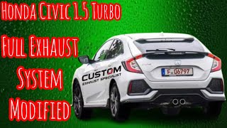 Honda Civic 15 Turbo  Full Exhaust Modified 𝐂𝐮𝐬𝐭𝐨𝐦 𝐒𝐩𝐞𝐜𝐢𝐚𝐥𝐢𝐬𝐭  𝐂𝐮𝐬𝐭𝐨𝐦 𝐌𝐚𝐝𝐞 𝐒𝐞𝐫𝐢𝐞𝐬 civicx modi [upl. by Dusty825]