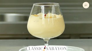 HOW TO MAKE CLASSIC SABAYON  DESSERT RECIPE  KLASSISCHES SABAYONREZEPT BY CHEF RAMY´S KITCHEN [upl. by Crim]