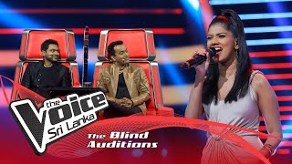 Rozanne de Zoysa  Nim Him Sewwa නිම් හිම් සෙව්වා  Blind Auditions  The Voice Sri Lanka [upl. by Kerns]