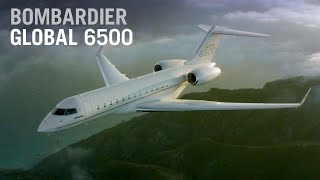 Step Inside the Bombardier Global 6500 Aircraft [upl. by Anilrats399]