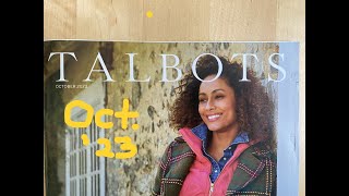 TALBOTS CATALOG🍂OCTOBER 2023 🌻WOMENS CLOTHING SIZES 024🍁 [upl. by Glori472]