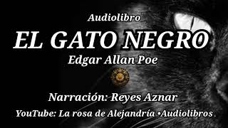 El gato negro  Edgar Allan Poe Audiolibro completo en español Narración Reyes Aznar [upl. by Kaylil225]