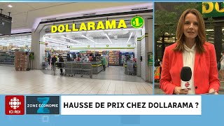 Dollarama  des hausses de prix [upl. by Alesig]