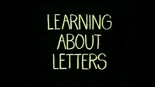 My Sesame Street Home Video  Learning About Letters 50fps [upl. by Ileana]