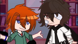 😖Dazai and Chuuya LOCKED IN A ROOM🤭 Soukoku • Gacha Club • [upl. by Trisa611]