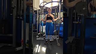 Rotators cuff warmup External rotation with cable exercisetips shortvideo rotatorcuff [upl. by Bunce]