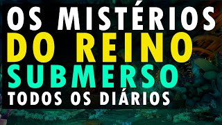 Os Mistérios do Reino Submerso  TODOS SANTUÁRIOS COMPLETO  Sea of Thieves [upl. by Lenoel]