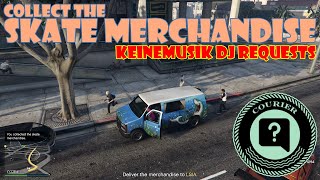 Collect the Skate Merchandise Keinemusik DJ Requests  GTA Online [upl. by Ellevehc]