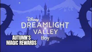 Disney Dreamlight Valley Boy Autumns Magic Rewards [upl. by Notffilc152]