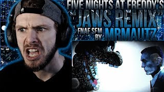 Vapor Reacts 794  FNAF SFM FNAF SONG ANIMATION quotJaws Remixquot by MrMautz REACTION [upl. by Chariot]